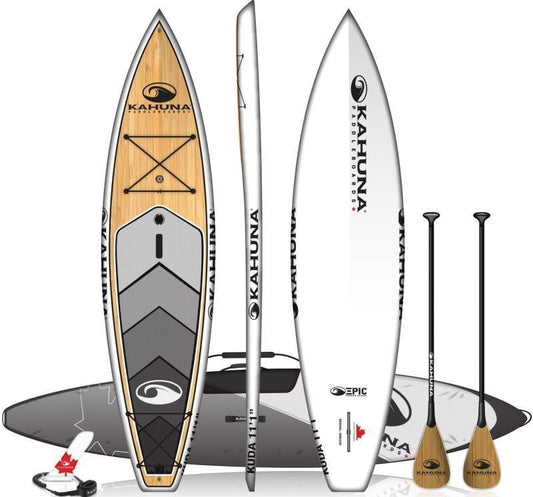 11`1" Epic Kuda - White / Bamboo - Package - not applicable 1