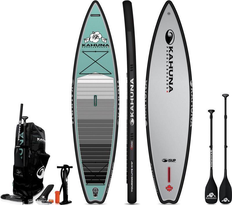 11`  iSUP Touring Lite Sista - Black / Teal - Package - Not Applicable 1