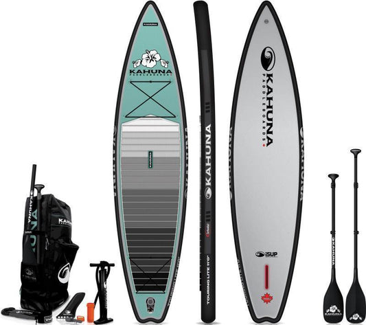 11`  iSUP Touring Lite Sista - Black / Teal - Package - Not Applicable 1