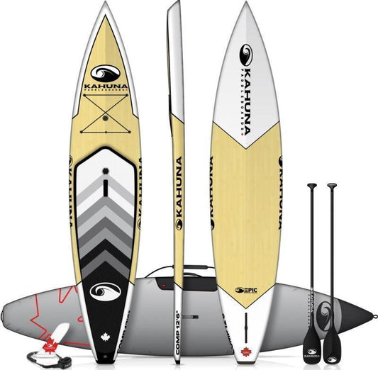 12`6" Comp Bamboo - Bamboo /  White - Package - not applicable 1