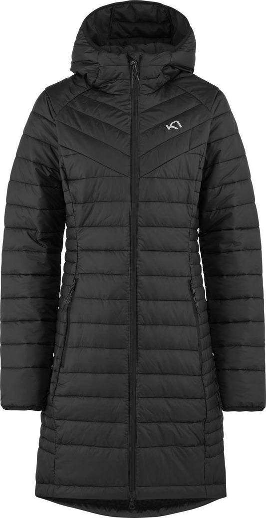 Aada Primaloft Long Jacket - Womens - Black 1