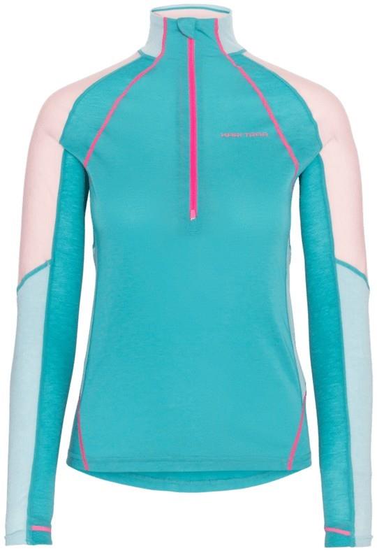 Alma Half Zip - Womens - blue lagoon 1