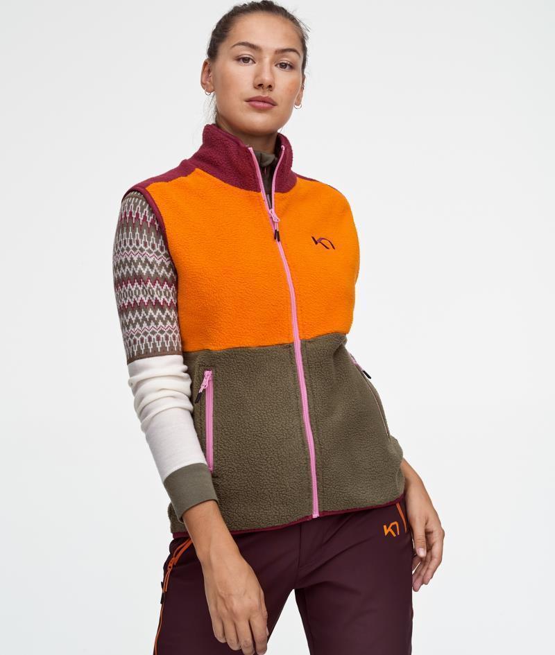 Ane Fleece Vest - Womens - Tweed 3