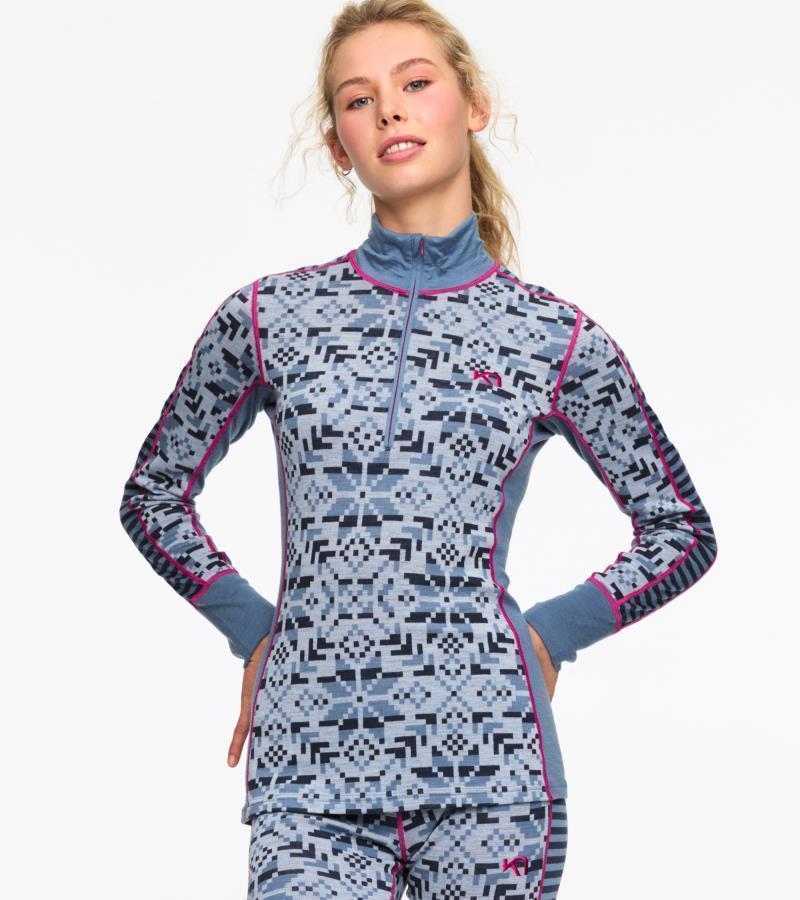 Else Half Zip Baselayer - Womens - Sail 3