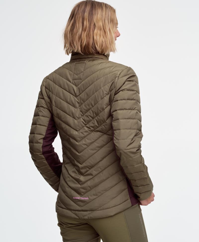 Eva Down Jacket - Womens - Tweed 4