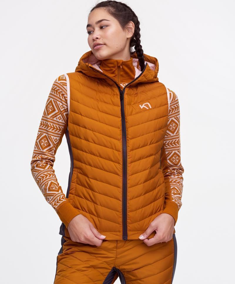 Eva Down Vest - Womens - Hazel 3