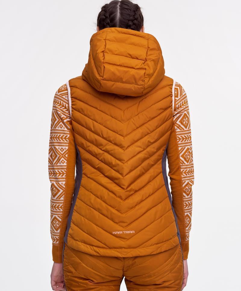 Eva Down Vest - Womens - Hazel 4