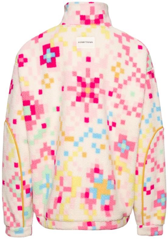 Holli Fleece Jacket - Womens - bwhite pixel 1