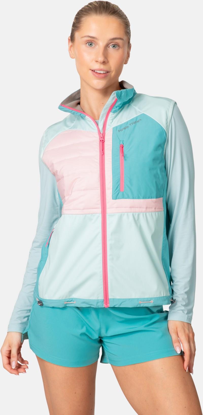 Nia Vest - Womens - aquatic 1