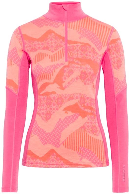 Olea Half Zip - Womens - bubblegum 1