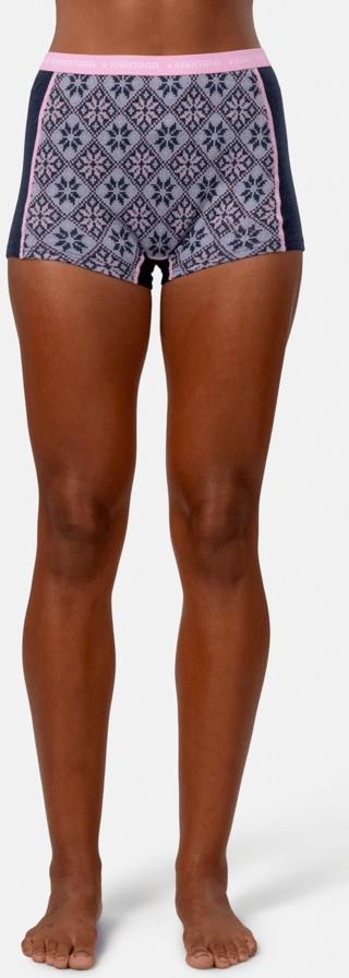 Rose Boxers - Womens - black 1