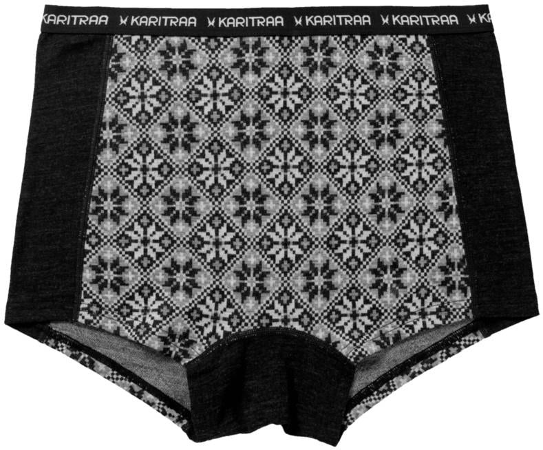 Rose Boxers - Womens - black 1