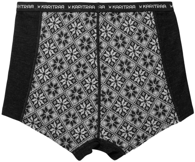 Rose Boxers - Womens - black 1
