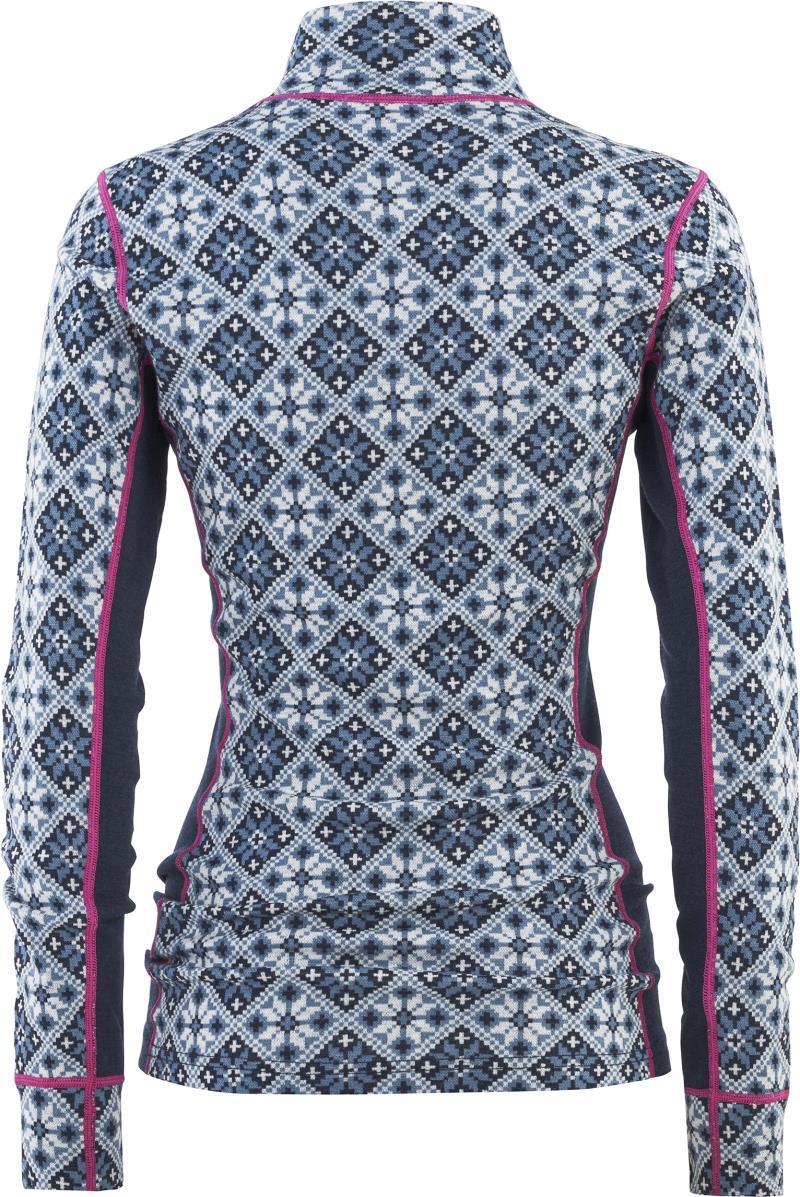 Rose Half Zip Baselayer Top - Womens - Royal 2