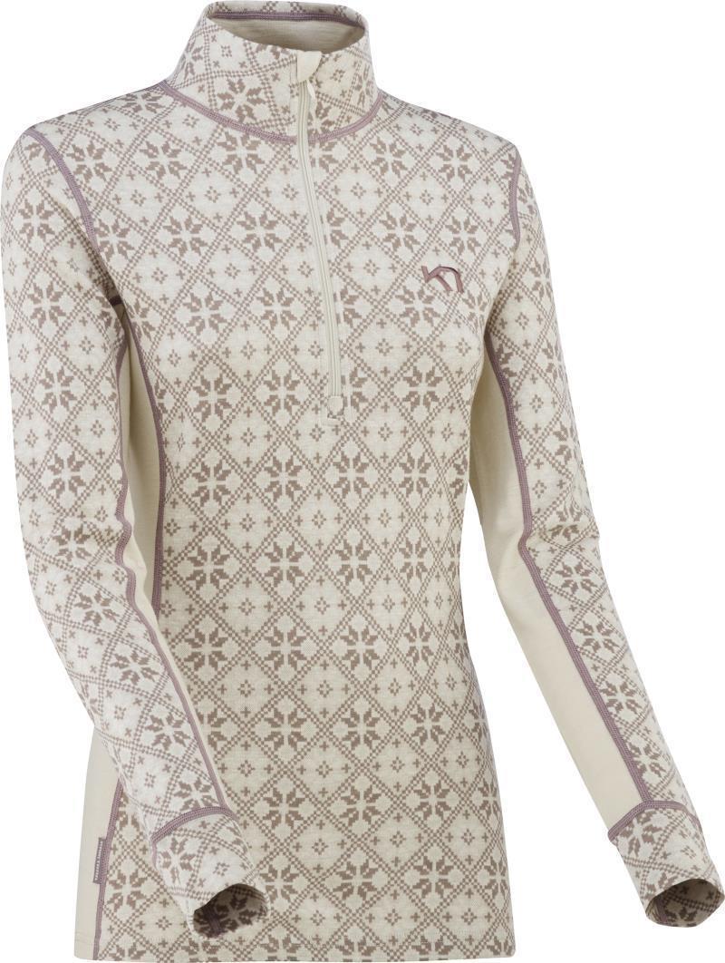 Rose Half Zip Baselayer Top - Womens - shell 1