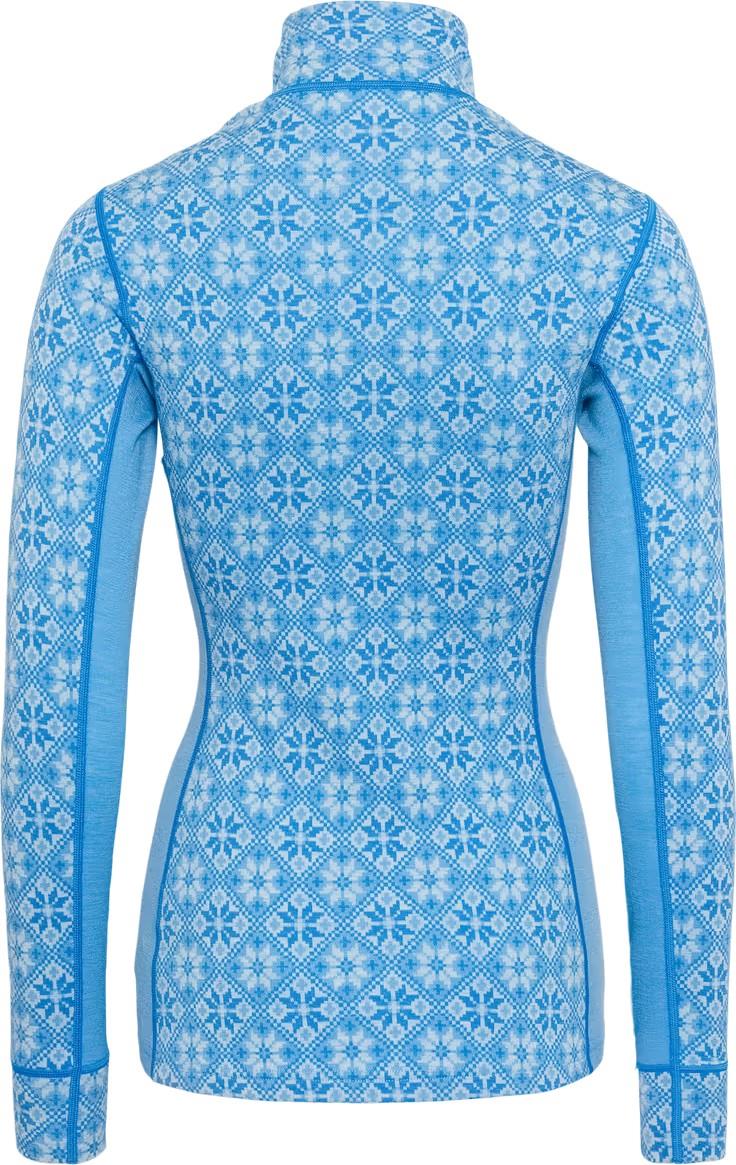 Rose Half Zip Top - Womens - ocean 1