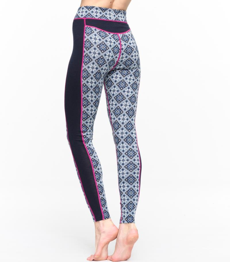 Rose High Waisted Baselayer Pants - Womens - Royal 4
