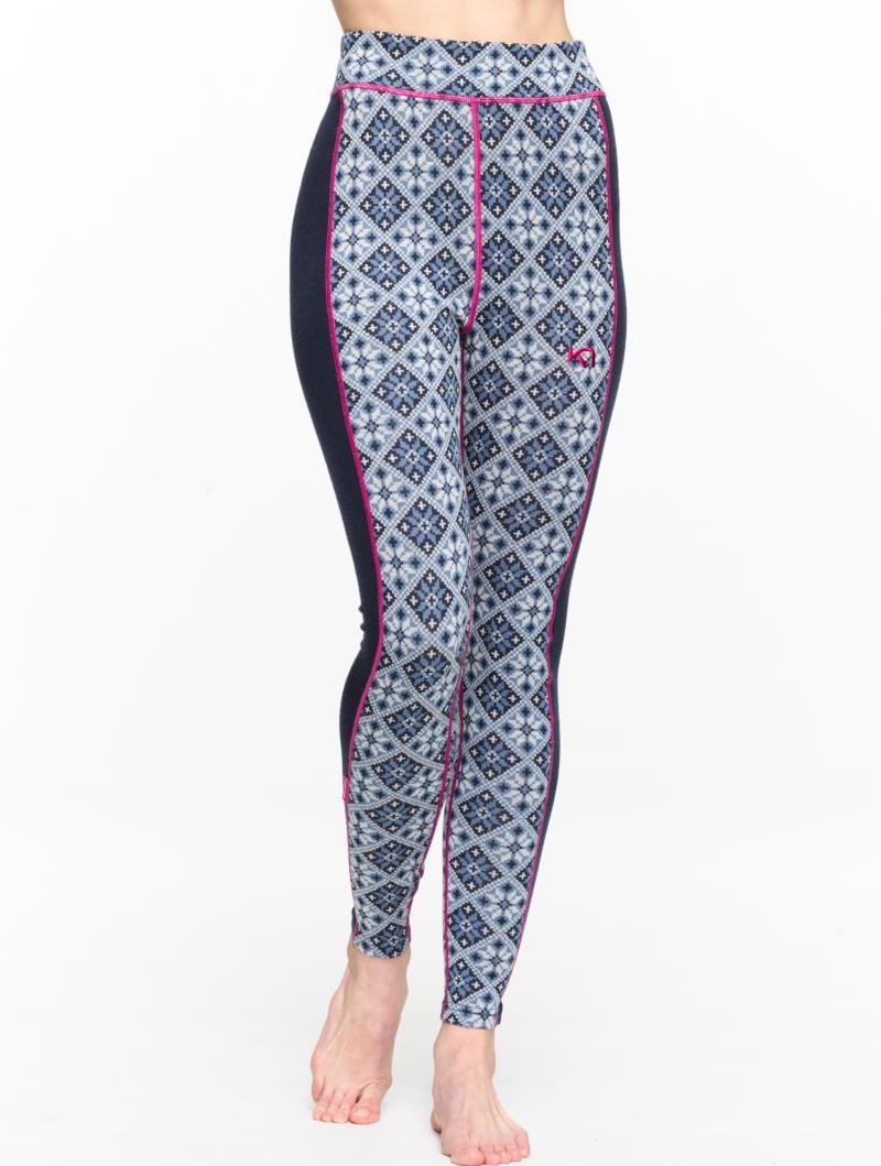 Rose High Waisted Baselayer Pants - Womens - Royal 3