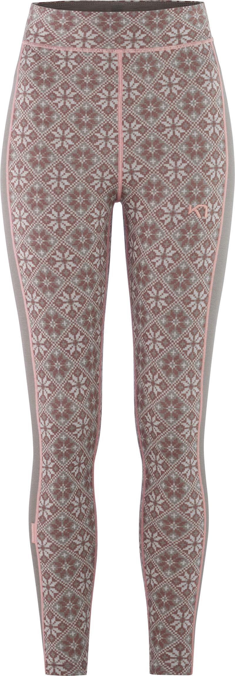 Rose High Waisted Baselayer Pants - Womens - Taupe 1