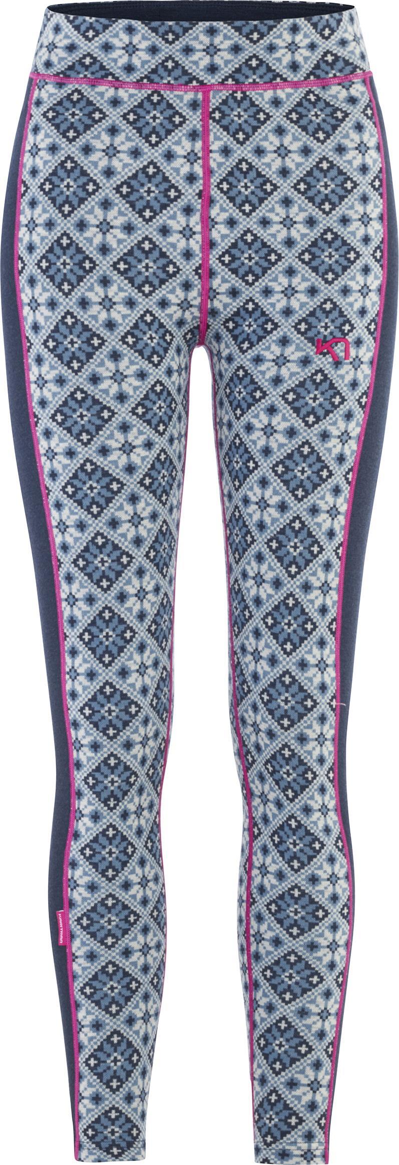 Rose High Waisted Baselayer Pants - Womens - royal 1