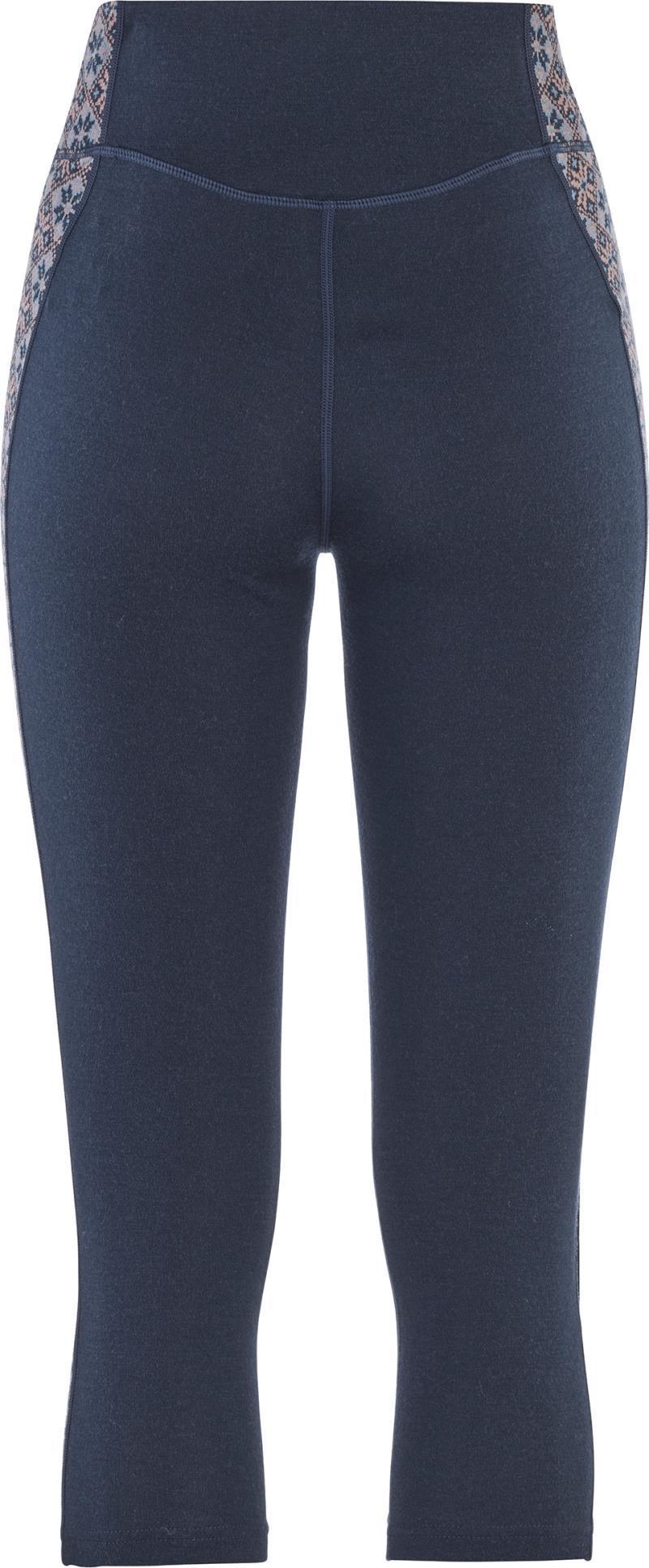 Rose Light Baselayer Capri Pants - Womens - Royal 2