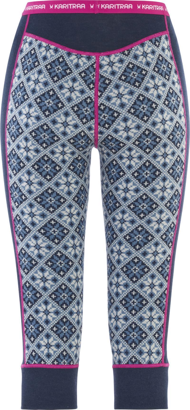 Rose Wool Capris - Womens - Royal 2