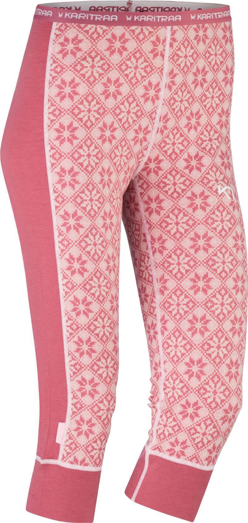 Rose Wool Capris - Womens - lilac 1
