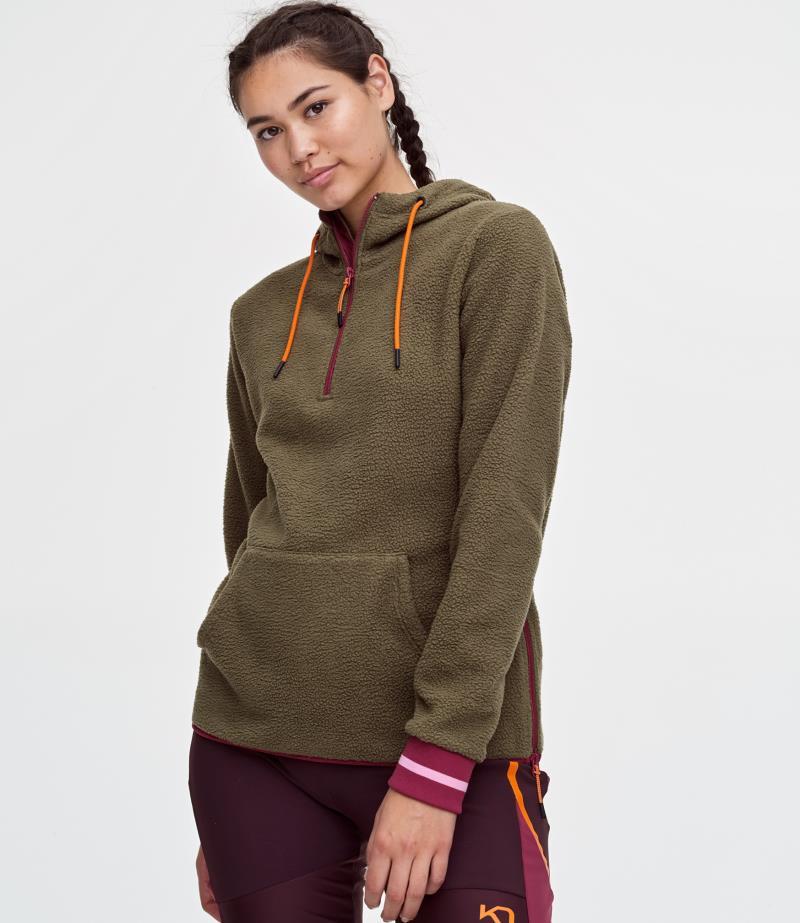 Rothe Fleece Hoodie - Womens - Tweed 3