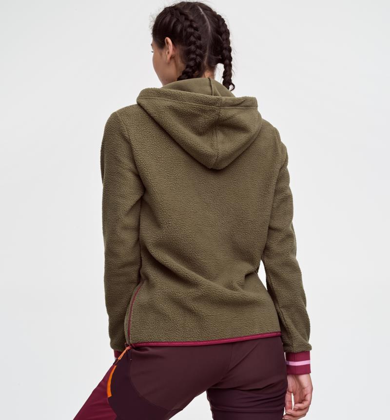 Rothe Fleece Hoodie - Womens - Tweed 4