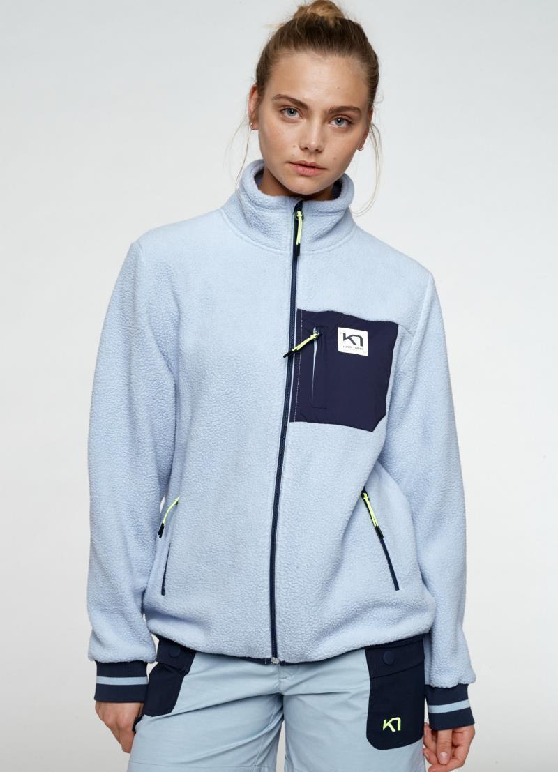 Rothe Midlayer Fleece Jacket - Womens - Misty 3
