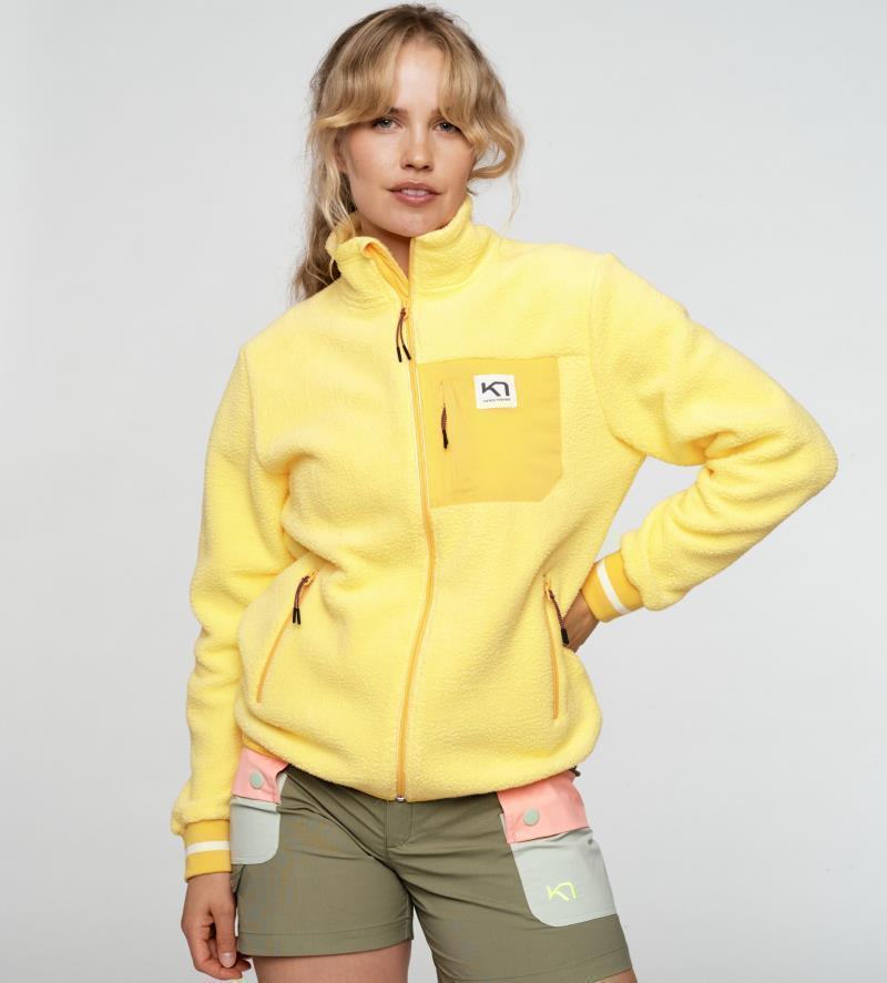 Rothe Midlayer Fleece Jacket - Womens - Straw 3
