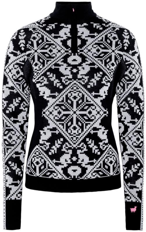 Saga Half Zip - Womens - black 1