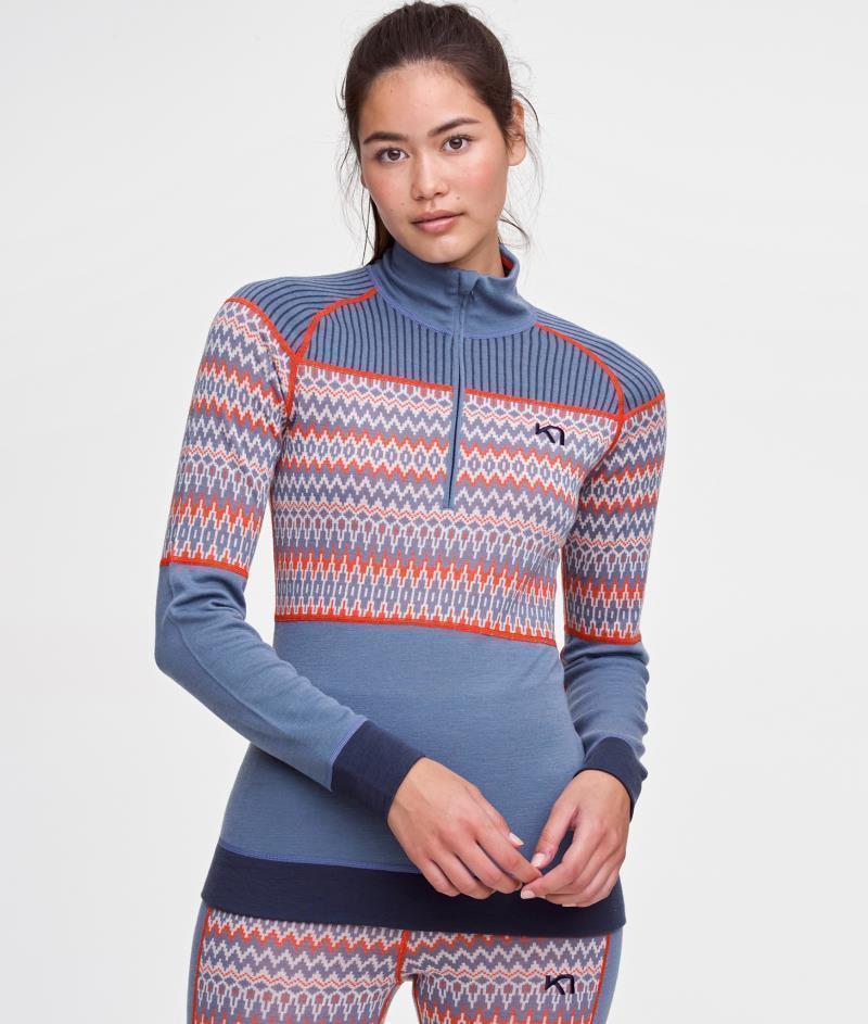 Silja Half Zip Baselayer - Womens - Sail 3