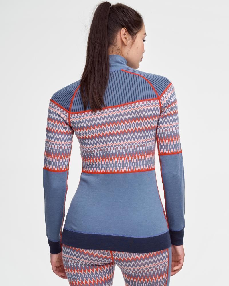 Silja Half Zip Baselayer - Womens - Sail 4