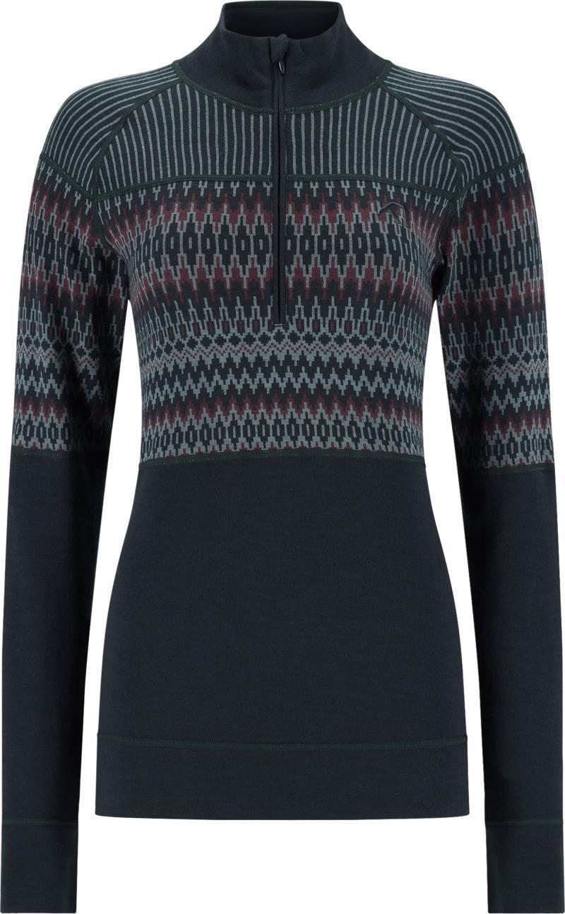 Silja Half Zip Baselayer - Womens - Syrup 1