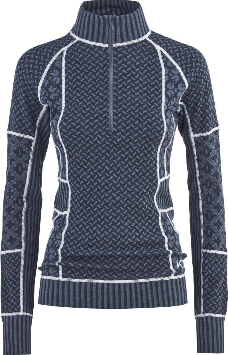 Smekker Half Zip Baselayer - Womens - Marin 1