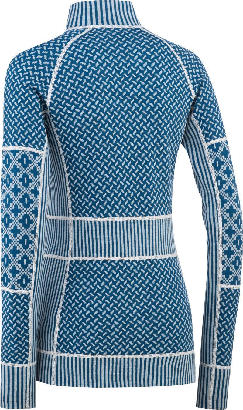 Smekker Half Zip Baselayer - Womens - Ocean 2