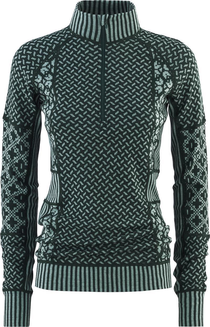 Smekker Half Zip Baselayer - Womens - Pine 1