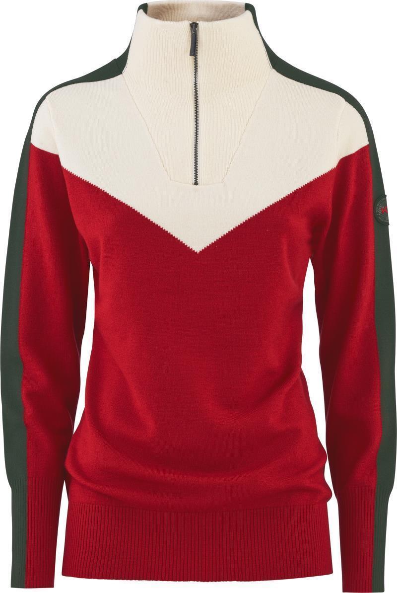 Voss Knit Half Zip - Womens - Heart 1