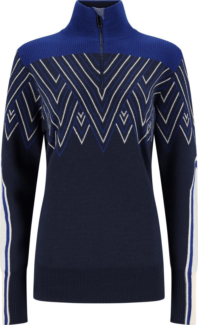 Voss Ski Knit Half Zip - Womens - Royal 1