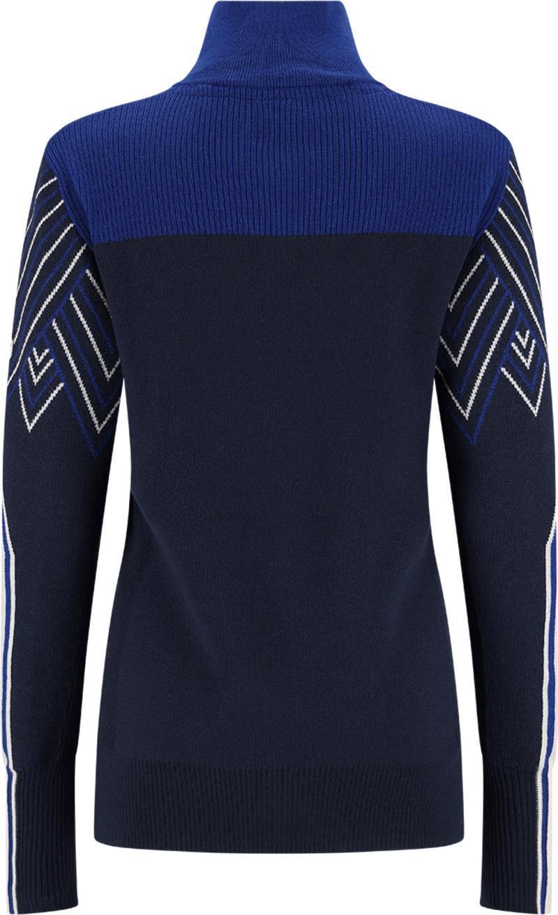 Voss Ski Knit Half Zip - Womens - Royal 2
