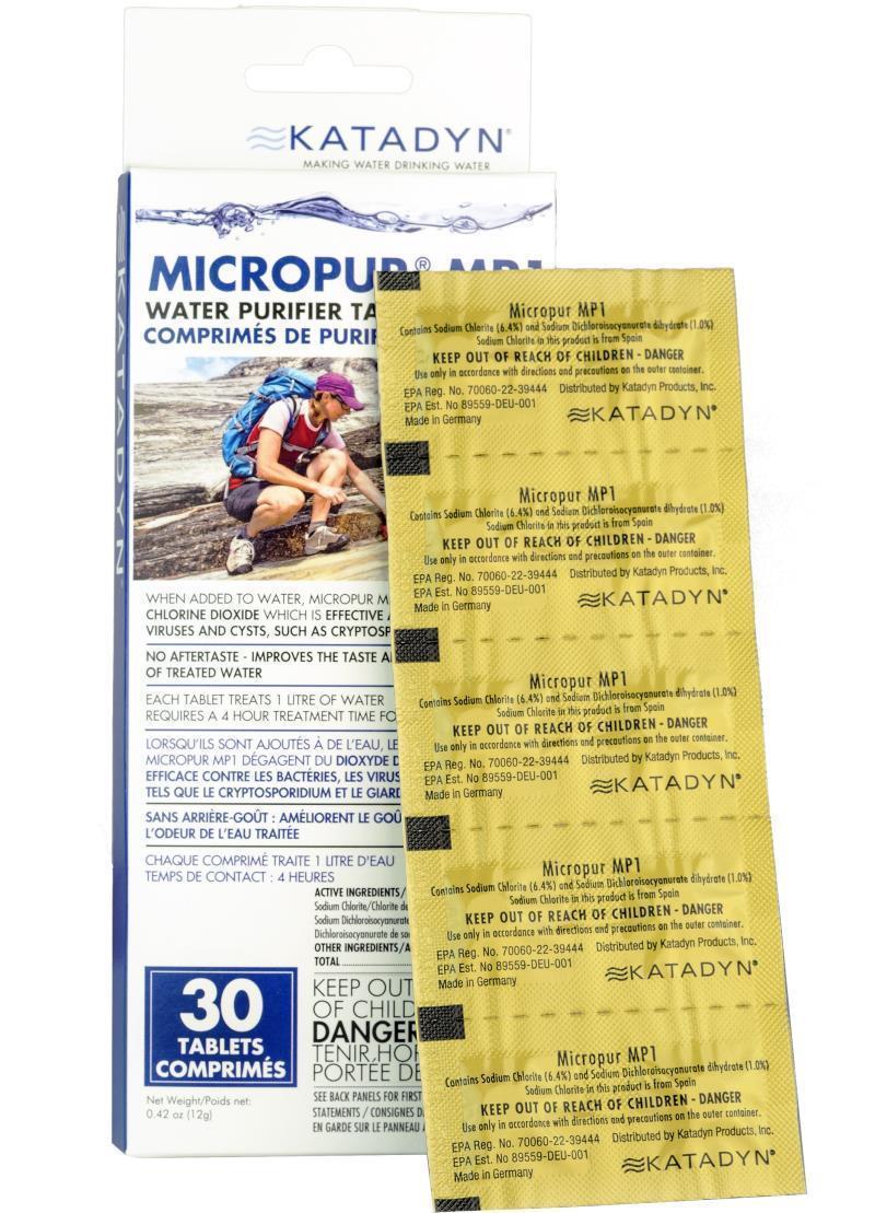 Micropur MP1 Tablets (30 pk) - Not Applicable 1