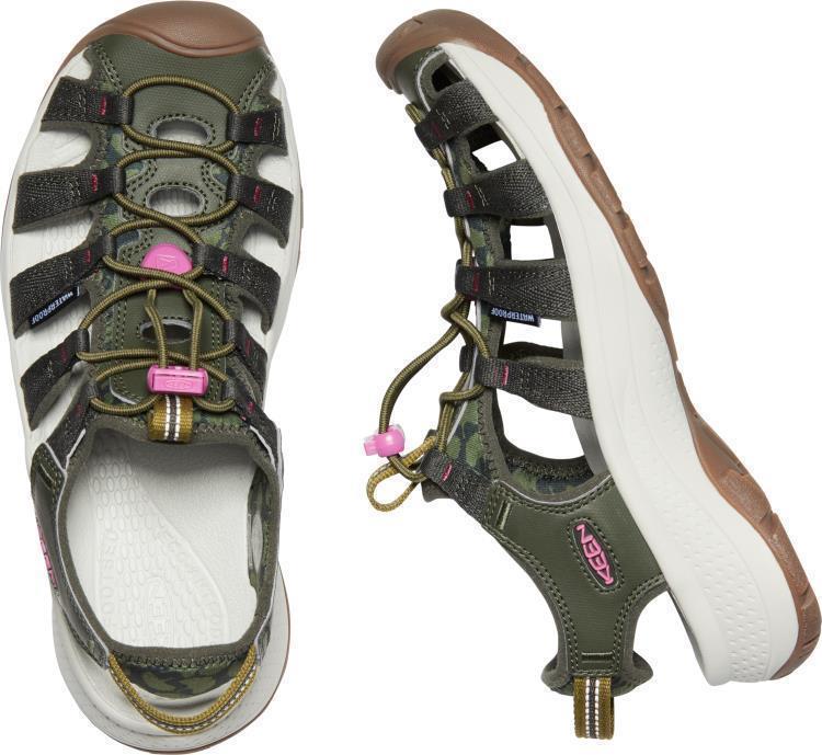 Astoria West Sandal - Womens - Forest Night / Ibis Rose 2