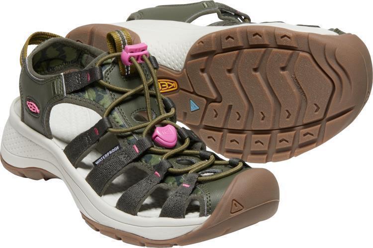Astoria West Sandal - Womens - Forest Night / Ibis Rose 4