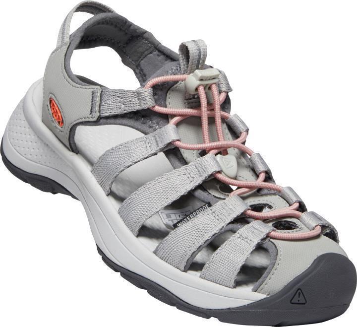 Astoria West Sandal - Womens - Grey / Coral 1