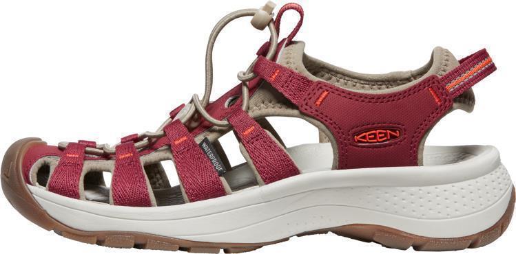 Astoria West Sandal - Womens - Merlot / Scarlet Ibis 2