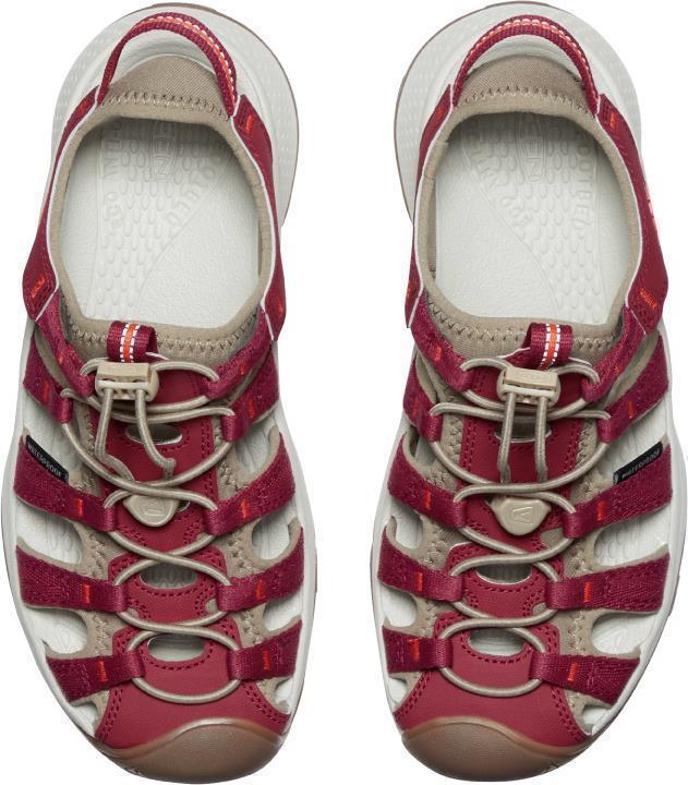 Astoria West Sandal - Womens - Merlot / Scarlet Ibis 5
