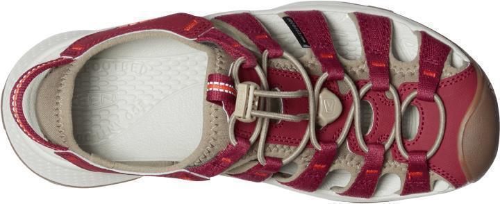 Astoria West Sandal - Womens - Merlot / Scarlet Ibis 7