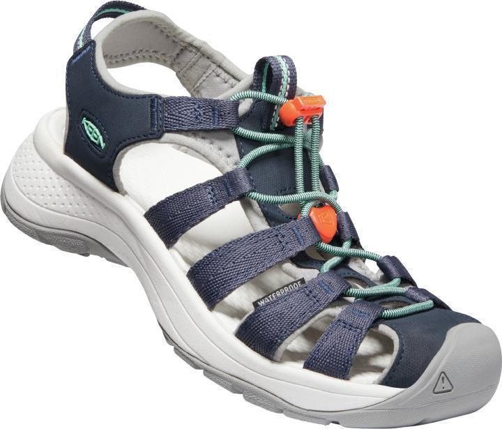 Astoria West Sandal - Womens - Navy / Beveled Glass 2