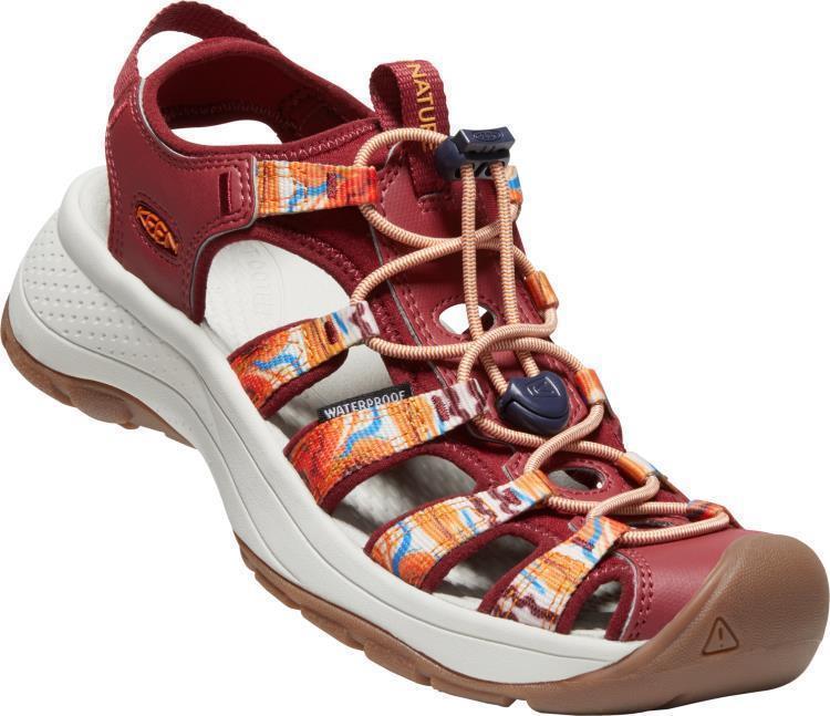 Astoria West Sandal - Womens - Orange Wave / Red 1
